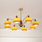 Gresellae Glass Chandelier-Moonnatur