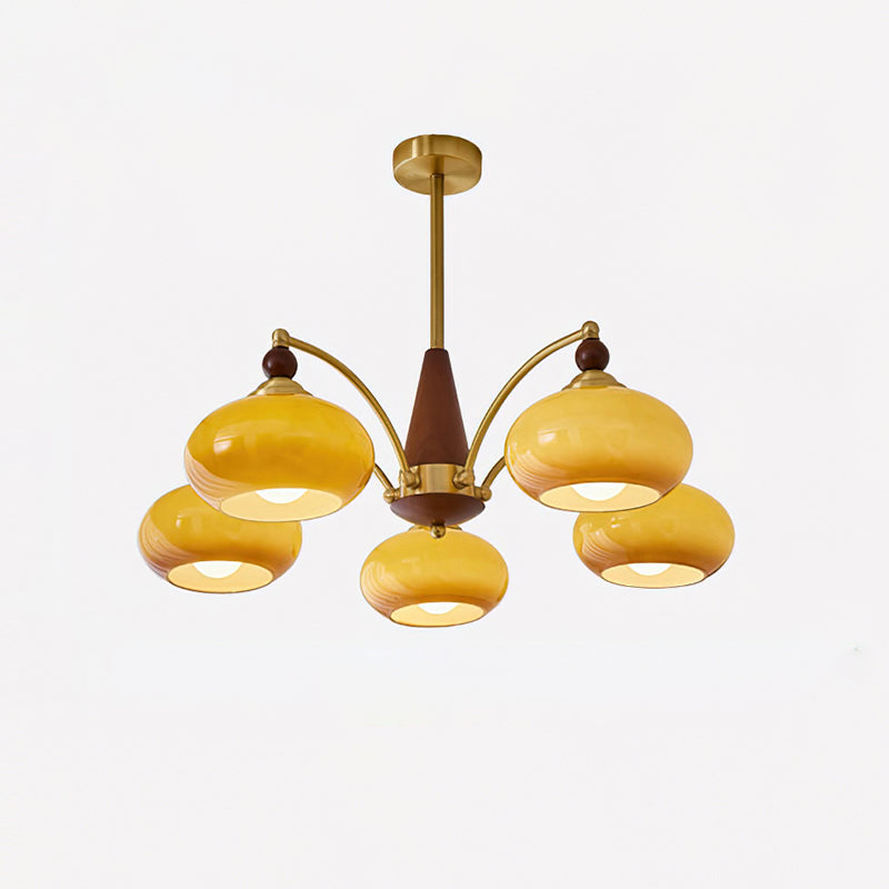 Yardenenelle Glass Chandelier-Moonnatur