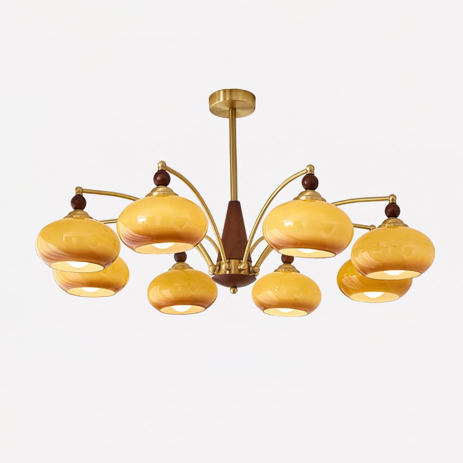 Yardenenelle Glass Chandelier-Moonnatur