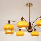 Gresellae Glass Chandelier-Moonnatur