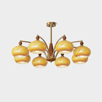 Gresellae Glass Chandelier-Moonnatur