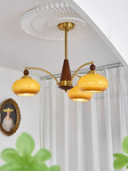 Gresellae Glass Chandelier-Moonnatur