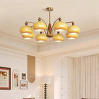 Gresellae Glass Chandelier-Moonnatur