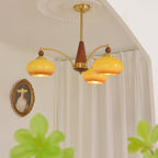 Gresellae Glass Chandelier-Moonnatur