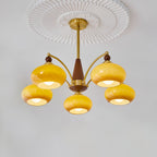 Gresellae Glass Chandelier-Moonnatur