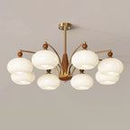 Gresellae Glass Chandelier-Moonnatur