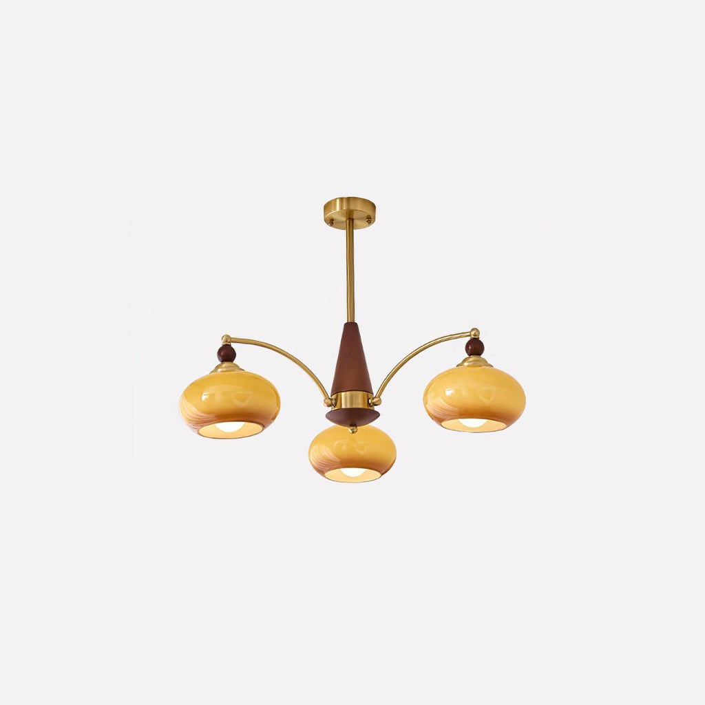 Gresellae Glass Chandelier-Moonnatur