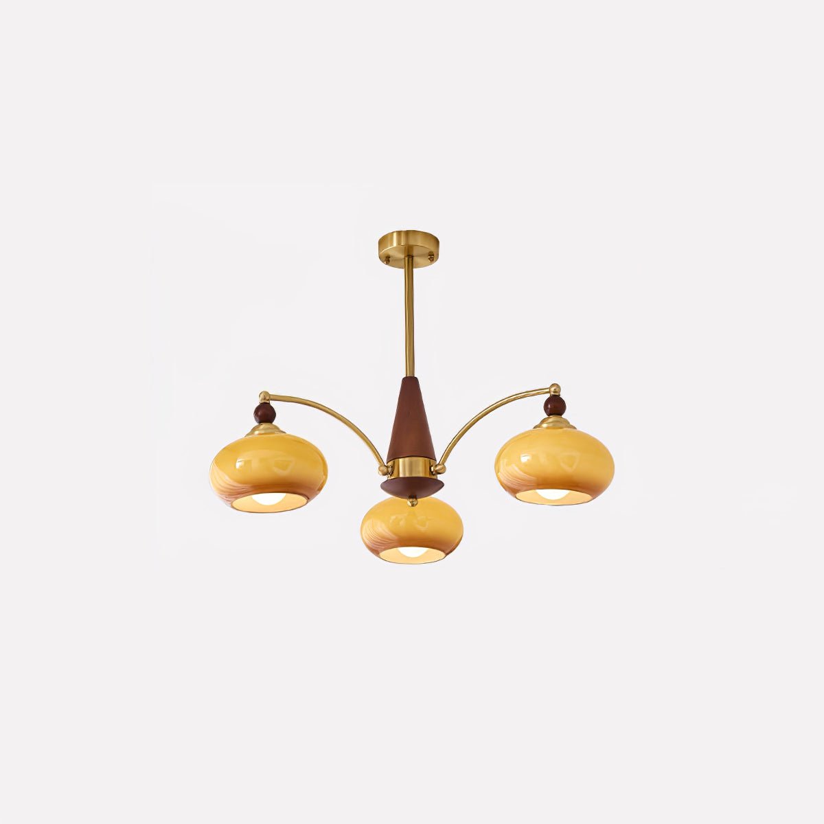 Gresellae Glass Chandelier-Moonnatur