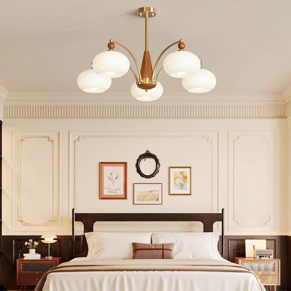 Gresellae Glass Chandelier-Moonnatur