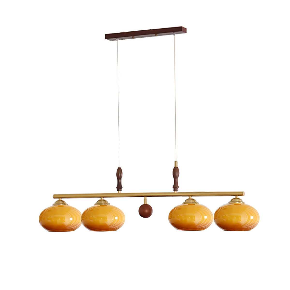 Gresellae Glass Chandelier-Moonnatur