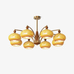 Gresellae Glass Chandelier-Moonnatur