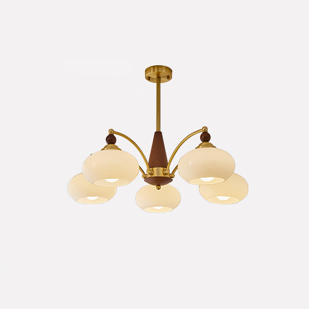Gresellae Glass Chandelier-Moonnatur