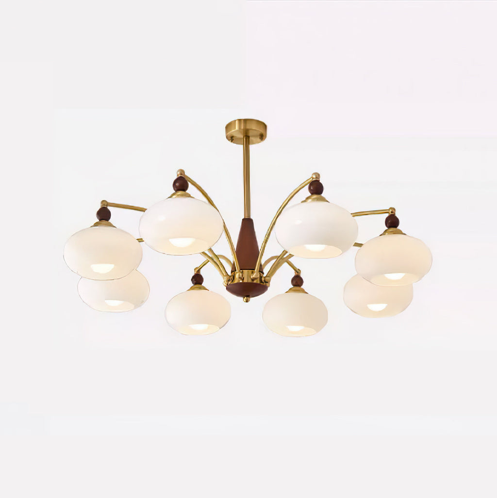 Gresellae Glass Chandelier-Moonnatur