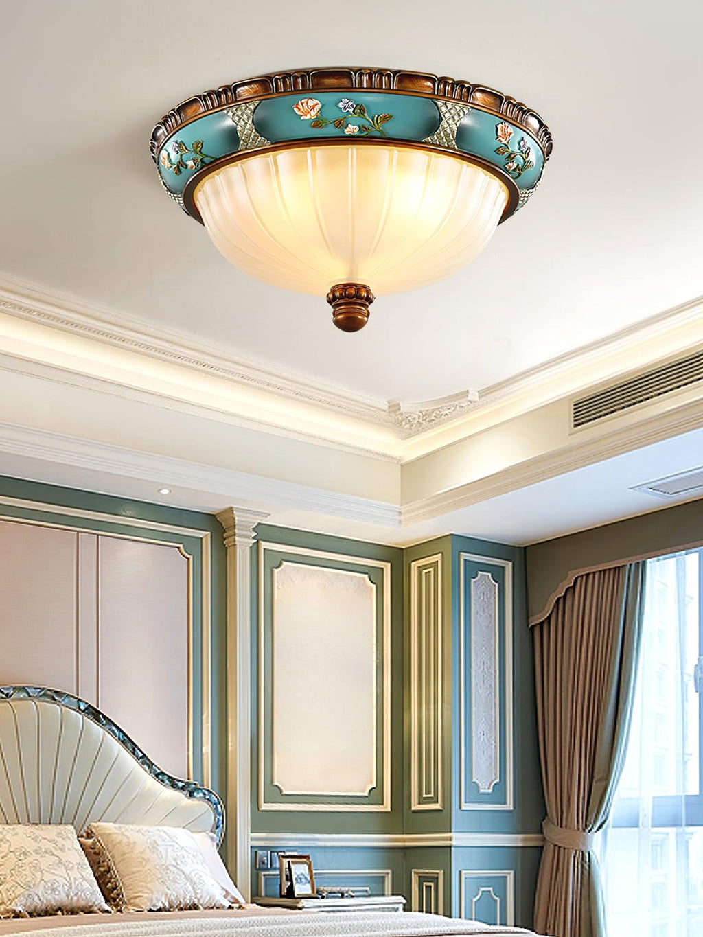 Gresina Resin Ceiling Light-Moonnatur