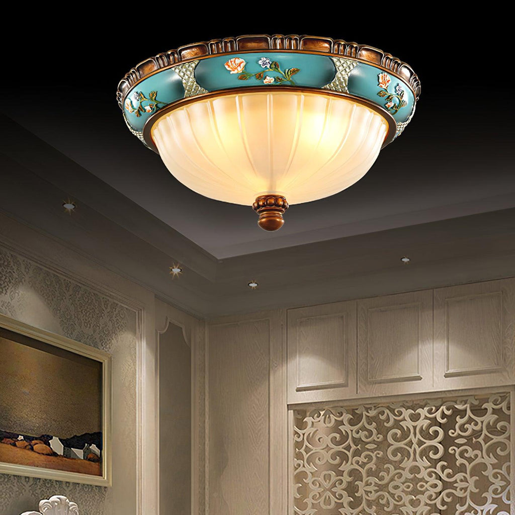 Gresina Resin Ceiling Light-Moonnatur