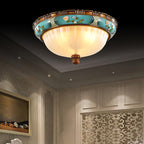 Gresina Resin Ceiling Light-Moonnatur