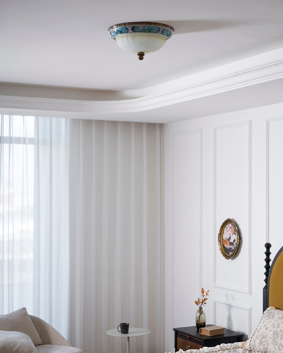 Gresina Resin Ceiling Light-Moonnatur