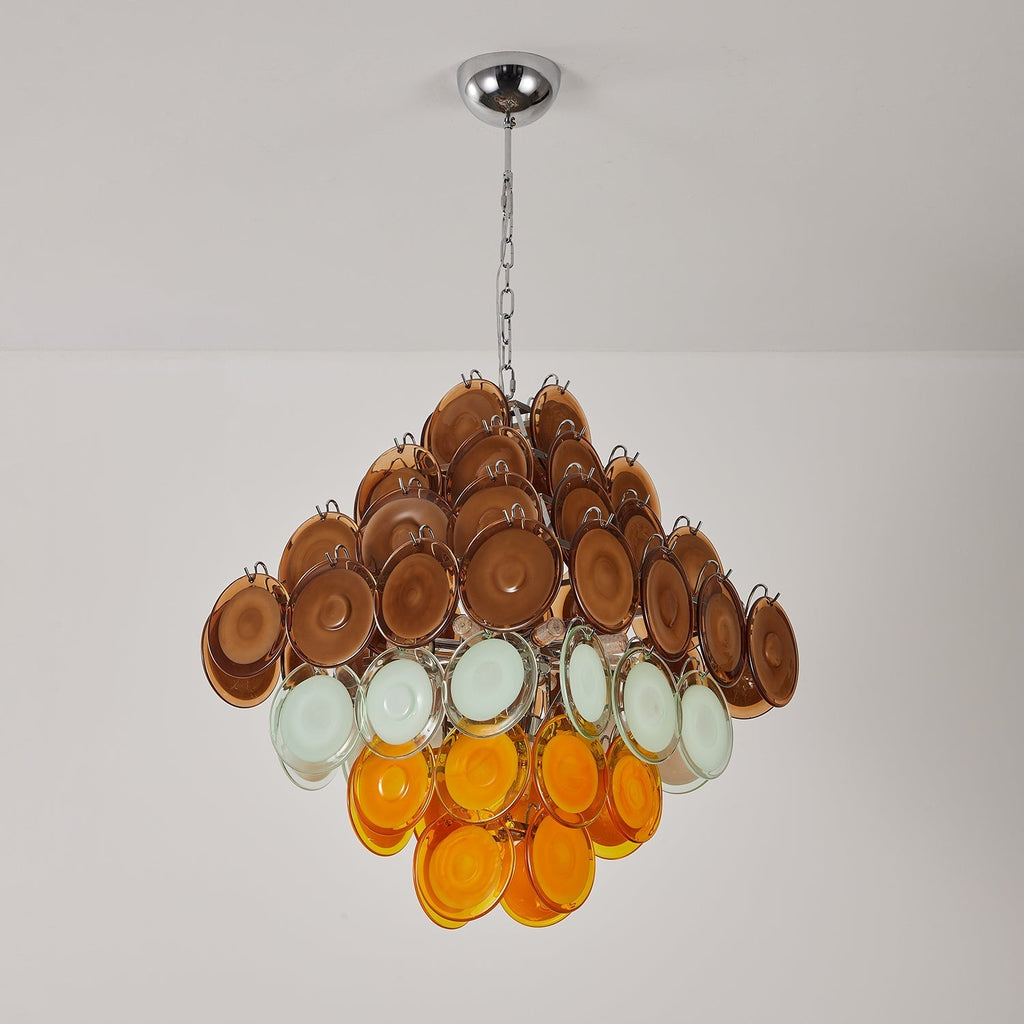 Cambergrove Glass Chandelier-Moonnatur