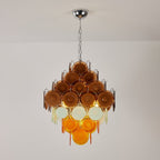 Cambergrove Glass Chandelier-Moonnatur
