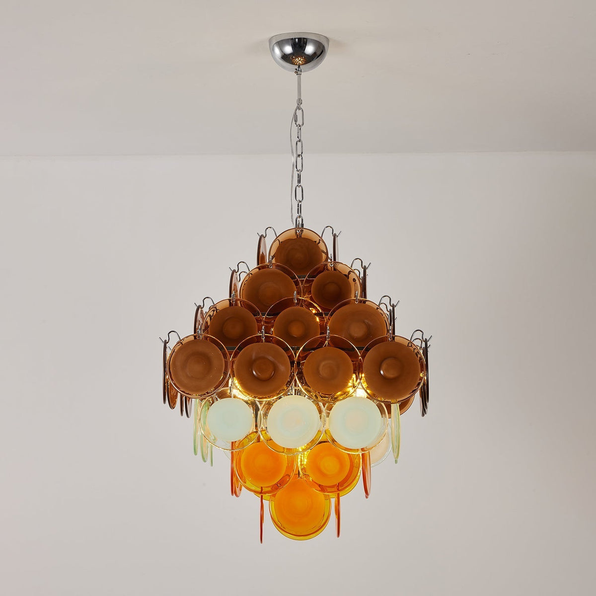 Cambergrove Glass Chandelier-Moonnatur