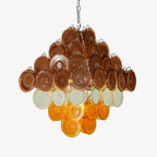 Cambergrove Glass Chandelier-Moonnatur