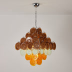 Cambergrove Glass Chandelier-Moonnatur