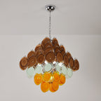 Cambergrove Glass Chandelier-Moonnatur