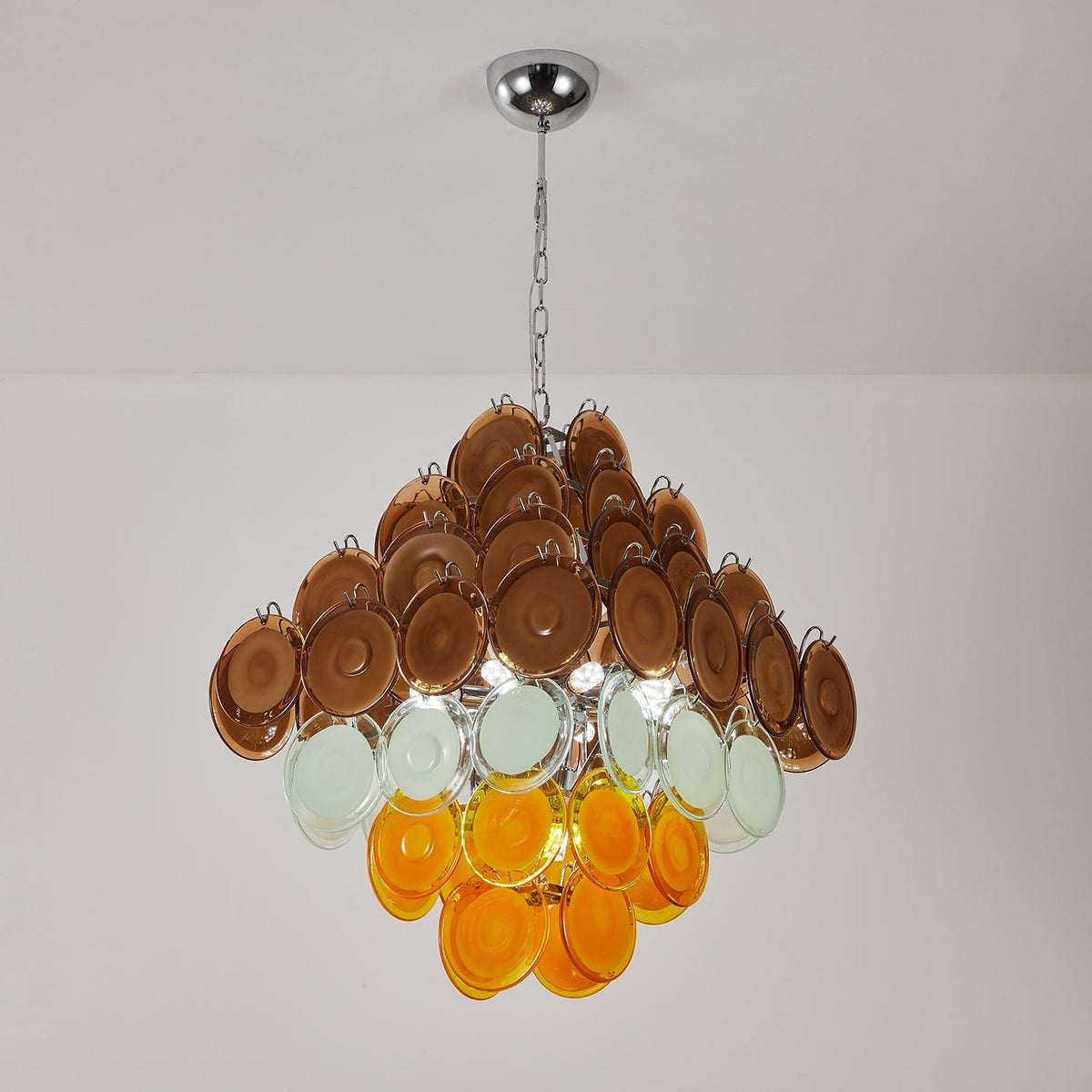 Cambergrove Glass Chandelier-Moonnatur