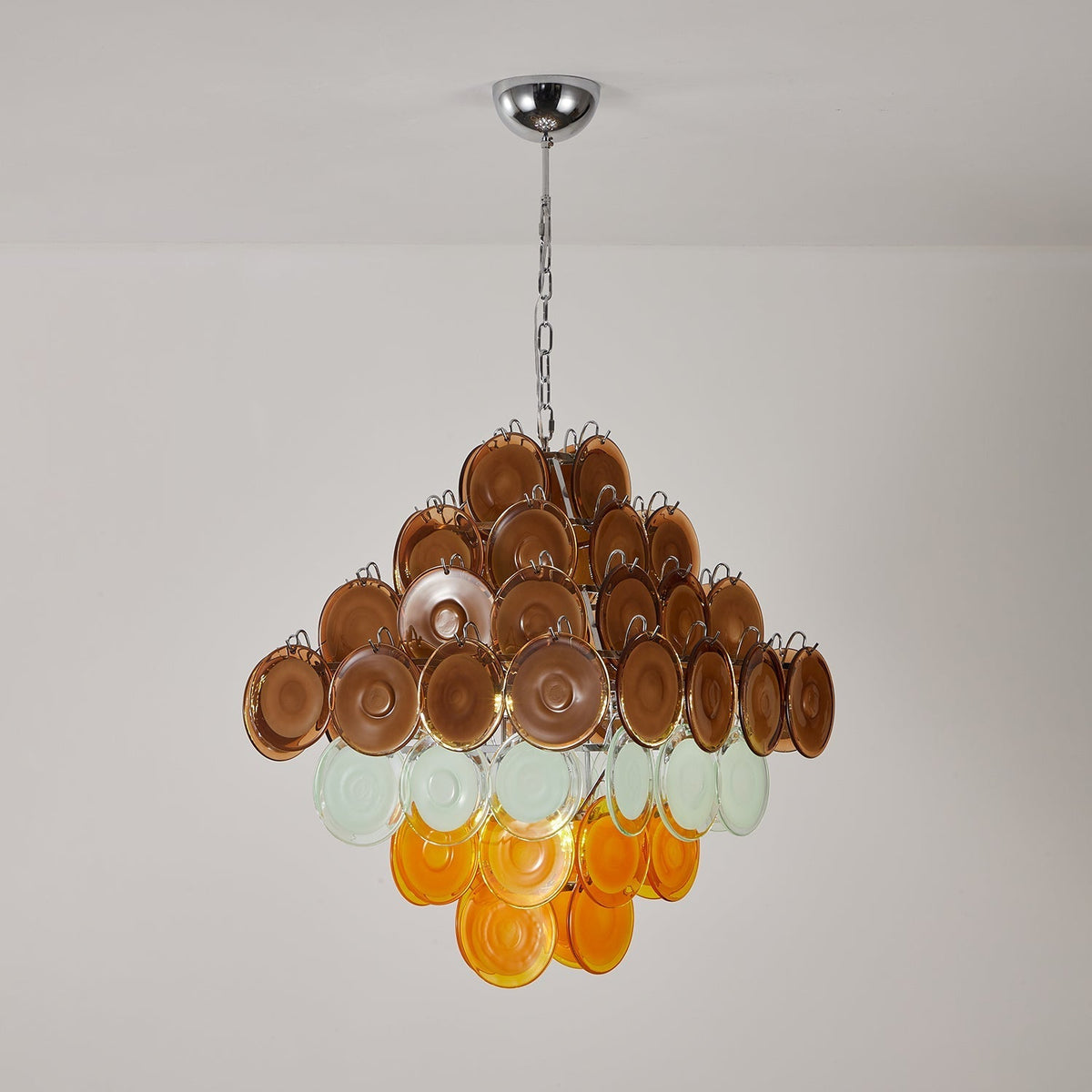 Cambergrove Glass Chandelier-Moonnatur