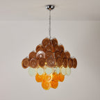 Cambergrove Glass Chandelier-Moonnatur