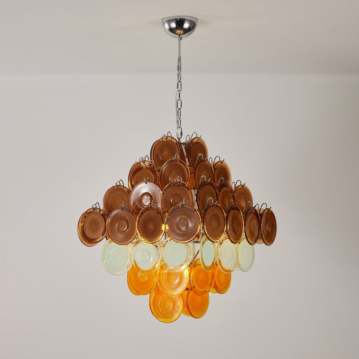 Cambergrove Glass Chandelier-Moonnatur