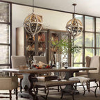 Mossaven Wood Chandelier-Moonnatur