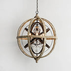 Mossaven Wood Chandelier-Moonnatur