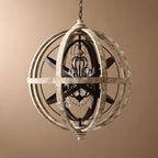 Mossaven Wood Chandelier-Moonnatur