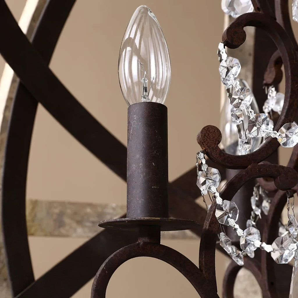 Mossaven Wood Chandelier-Moonnatur