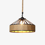 Erdenina Hemp Rope Pendant Light-Moonnatur