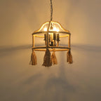 Erdenina Hemp Rope Pendant Light-Moonnatur