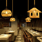 Erdenina Hemp Rope Pendant Light-Moonnatur