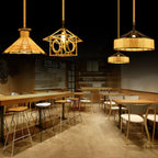 Erdenina Hemp Rope Pendant Light-Moonnatur