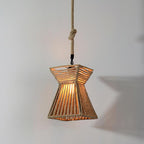 Erdenina Hemp Rope Pendant Light-Moonnatur