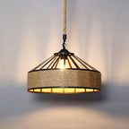 Erdenina Hemp Rope Pendant Light-Moonnatur