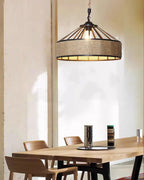 Erdenina Hemp Rope Pendant Light-Moonnatur