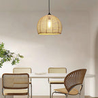 Drenwyn Hemp Rope Pendant Light-Moonnatur