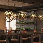 Drenwyn Hemp Rope Pendant Light-Moonnatur
