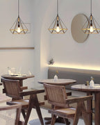 Drenwyn Hemp Rope Pendant Light-Moonnatur