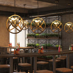 Drenwyn Hemp Rope Pendant Light-Moonnatur