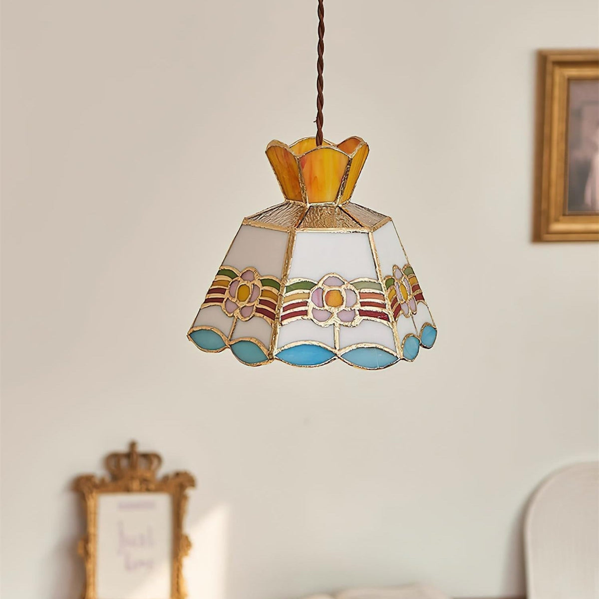 Oswenmoss Glass Pendant Light-Moonnatur