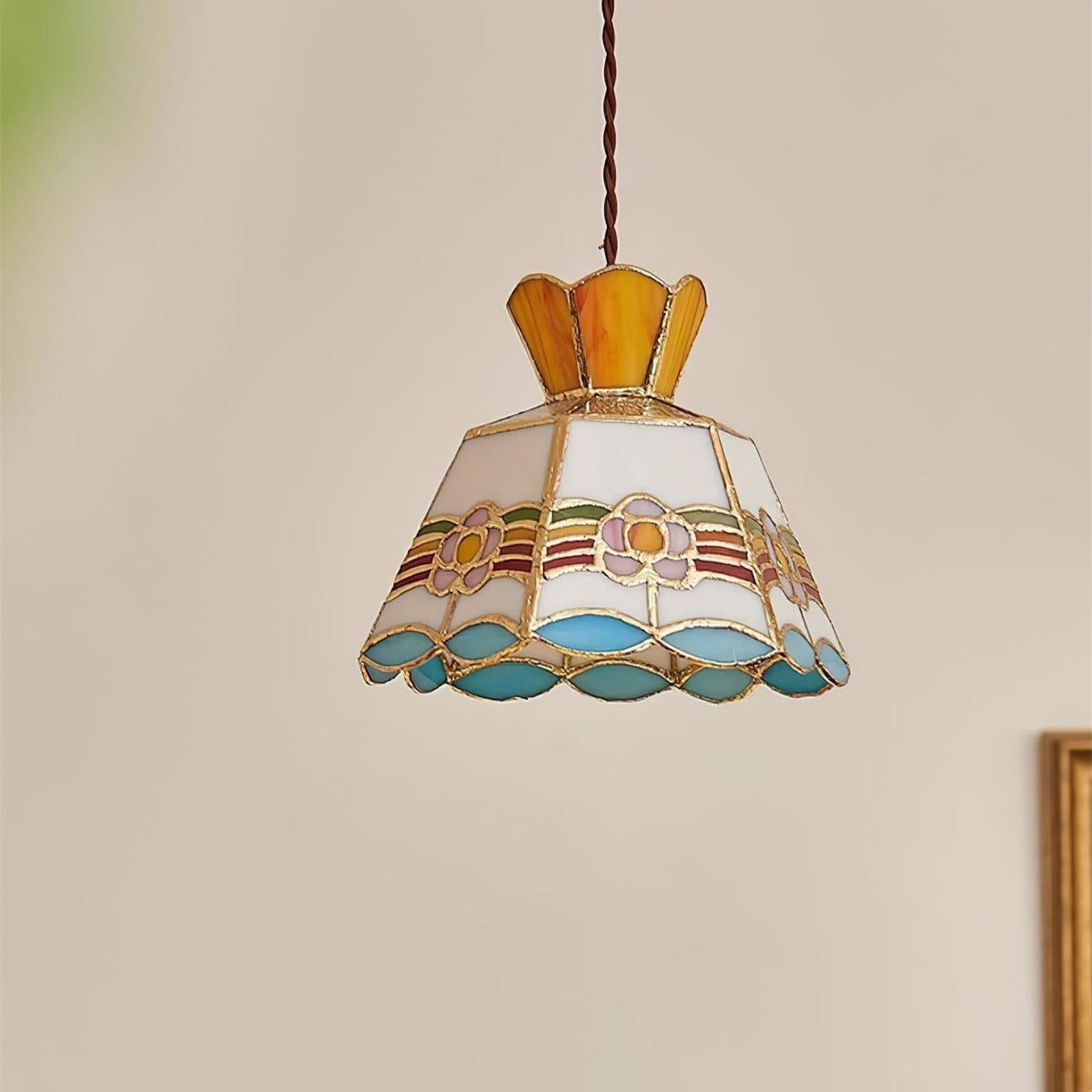Oswenmoss Glass Pendant Light-Moonnatur