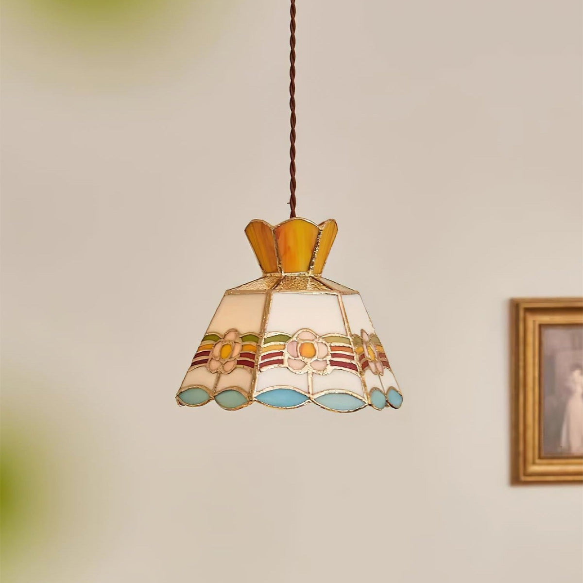 Oswenmoss Glass Pendant Light-Moonnatur