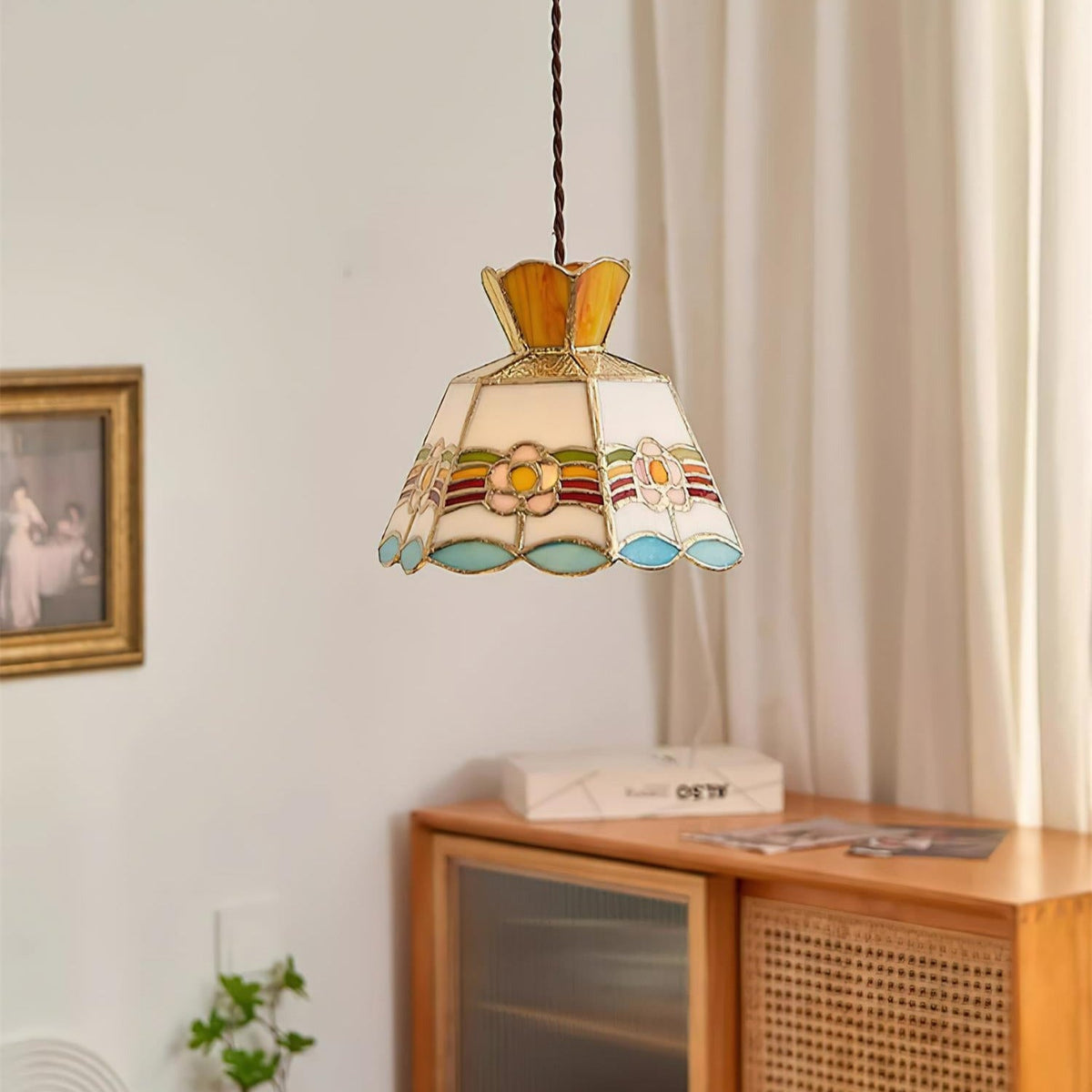 Oswenmoss Glass Pendant Light-Moonnatur